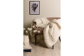 Kate pledd 130x170 cm - Beige - Tekstiler & tepper - Tepper & pledd