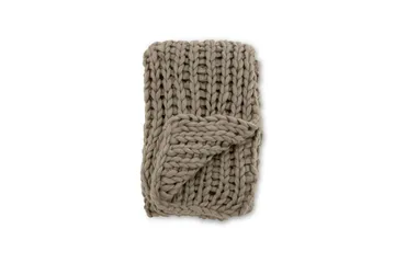 Kate Pledd 130x170 cm - Brun - Tekstiler & tepper - Tepper & pledd