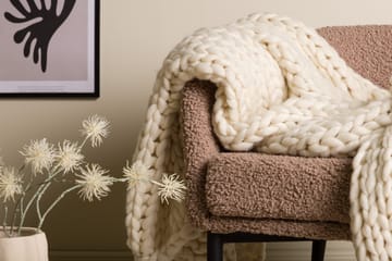 Kate pledd 130x170 cm - Beige - Tekstiler & tepper - Tepper & pledd
