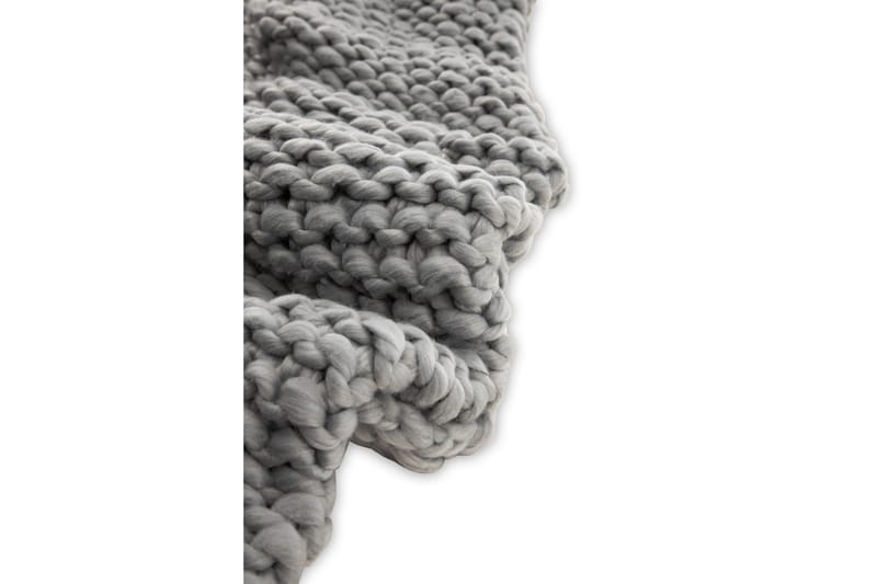 Kate Plaid 130x170 cm - Lysegrå - Tekstiler & tepper - Tepper & pledd