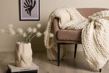Kate pledd 130x170 cm - Beige - Tekstiler & tepper - Tepper & pledd