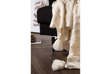 Katlyn Pledd 130x170 cm - Hvid - Tekstiler & tepper - Tepper & pledd