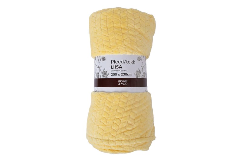 Liisa Teppe XL 200x230 cm Gul