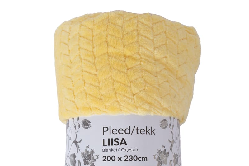 Liisa Teppe XL 200x230 cm Gul - Tekstiler & tepper - Tepper & pledd