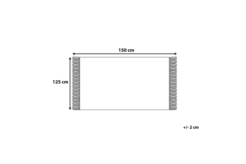 Merricks Pledd 125x150 cm - Grå - Tekstiler & tepper - Tepper & pledd