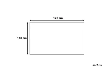 Middagh Pledd 140x170 cm - Grå - Tekstiler & tepper - Tepper & pledd