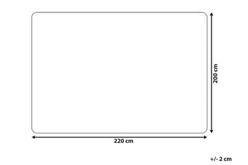 Pledd 200 x 220 cm brun DELICE - Brun - Tekstiler & tepper - Tepper & pledd