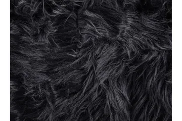 Pledd 200 x 220 cm svart DELICE - Svart - Tekstiler & tepper - Tepper & pledd