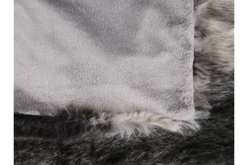 Tazart Pledd 150x200 cm Dobbeltsidig - Grå / Hvit - Tekstiler & tepper - Tepper & pledd