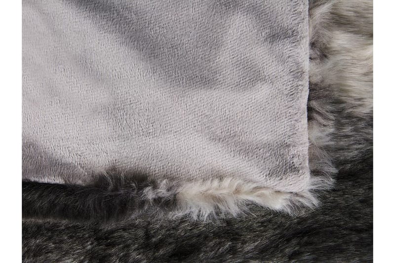Tazart Pledd 150x200 cm Dobbeltsidig - Grå / Hvit - Tekstiler & tepper - Tepper & pledd