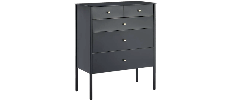 Kommode Opalis 75 cm, Svart