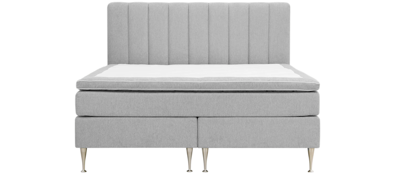 Komplett Sengpakke Hilton High 180x200 cm, Grå