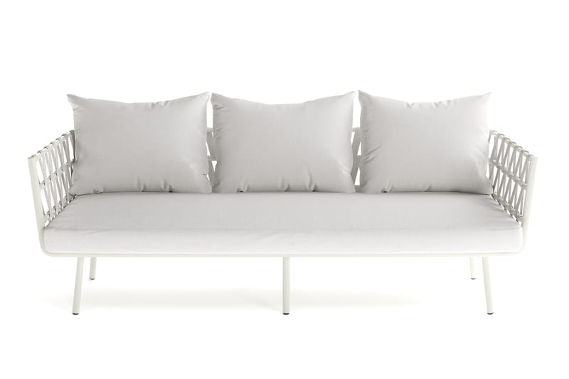 Sandina Utesofa - Beige - Hagemøbler & utemiljø - Loungemøbler - Loungesofaer