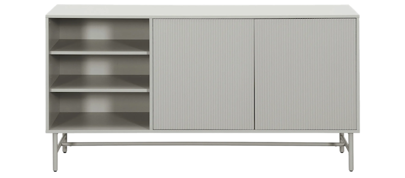 Matterhorn Konsollbord - Sidebord 40 cm dyb 157 cm bred 80 cm høy, Beige